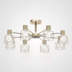 Потолочная люстра CORF B3 Champagne 8 lamps от ImperiumLoft