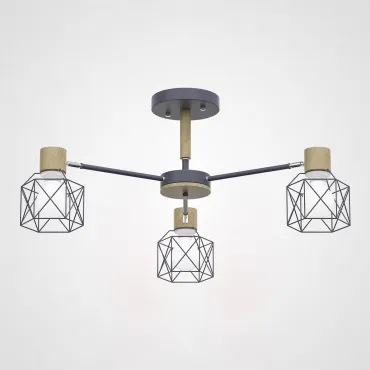 Потолочная люстра CORF B3 Gray 3 lamps