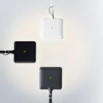 Настольная лампа Kelvin LED Base Shiny black F331103 от ImperiumLoft