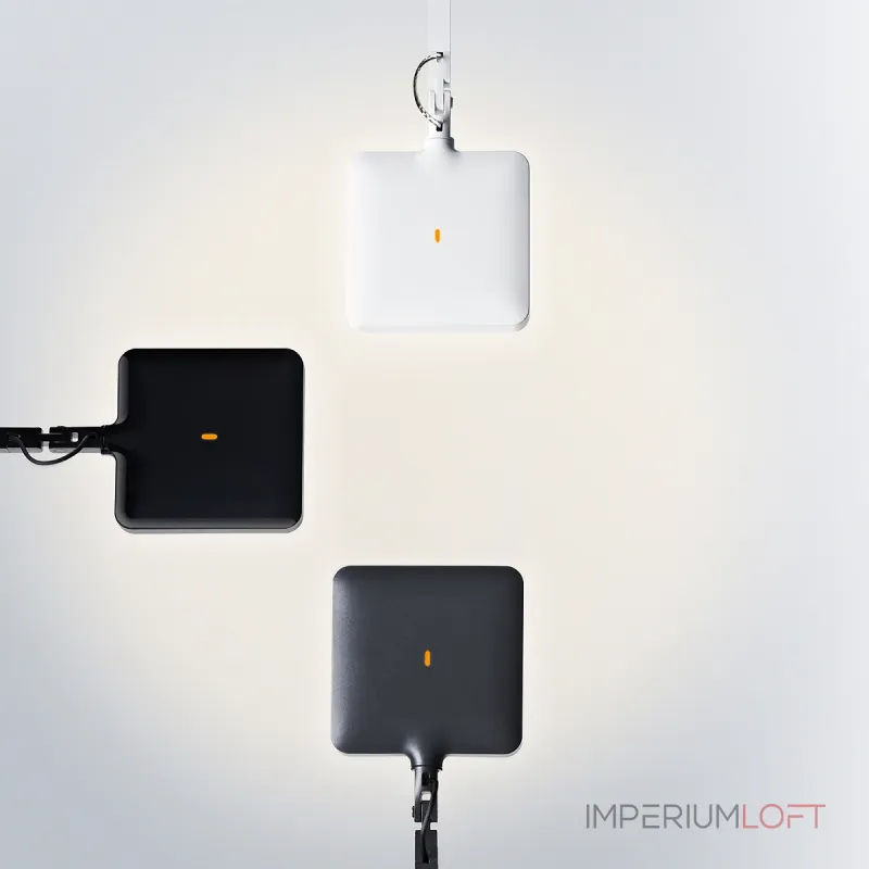 Настольная лампа Kelvin LED Base Shiny black F331103 от ImperiumLoft