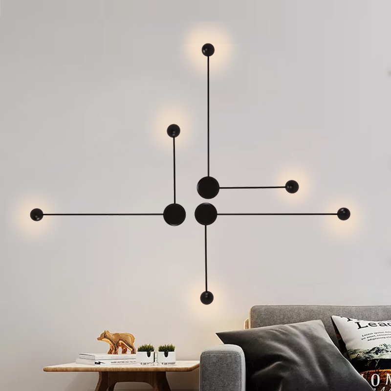 Настенный светильник DOTS B Black от ImperiumLoft