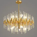 Люстра на штанге Luxxu Waterfall Round suspension